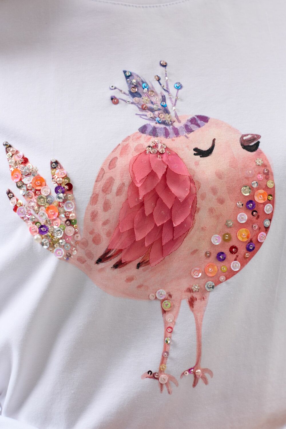 Футболка кокетка