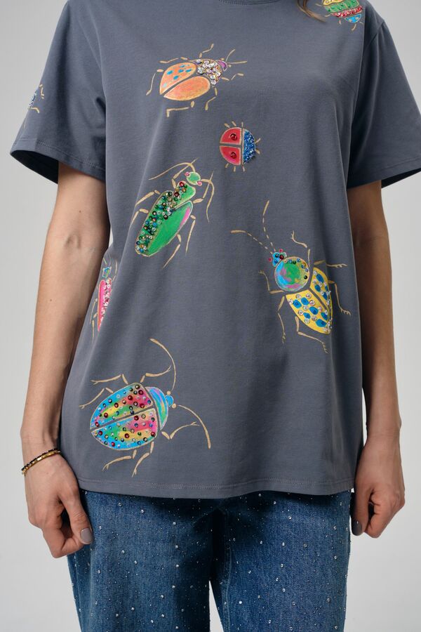 Яркие жуки графит