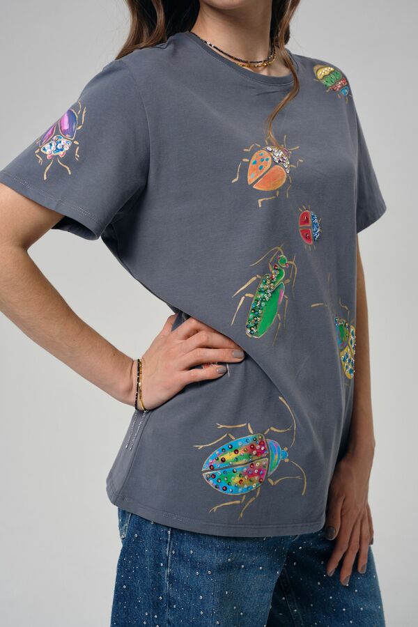 Яркие жуки графит