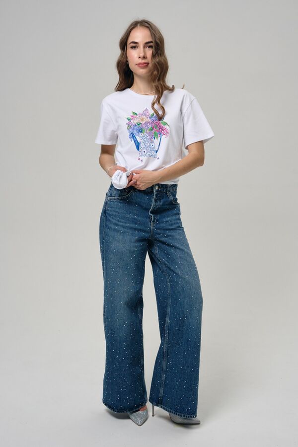 Футболка сирень