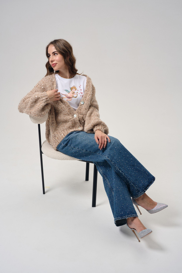 Футболка ангел с лирой