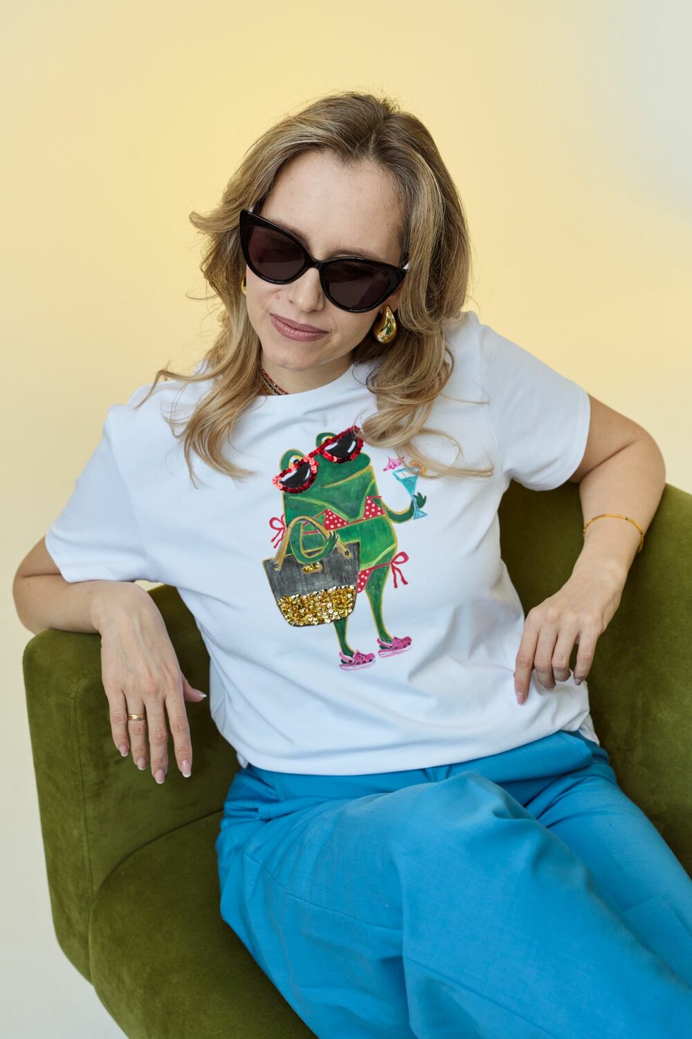 Футболка жабенция на отдыхе