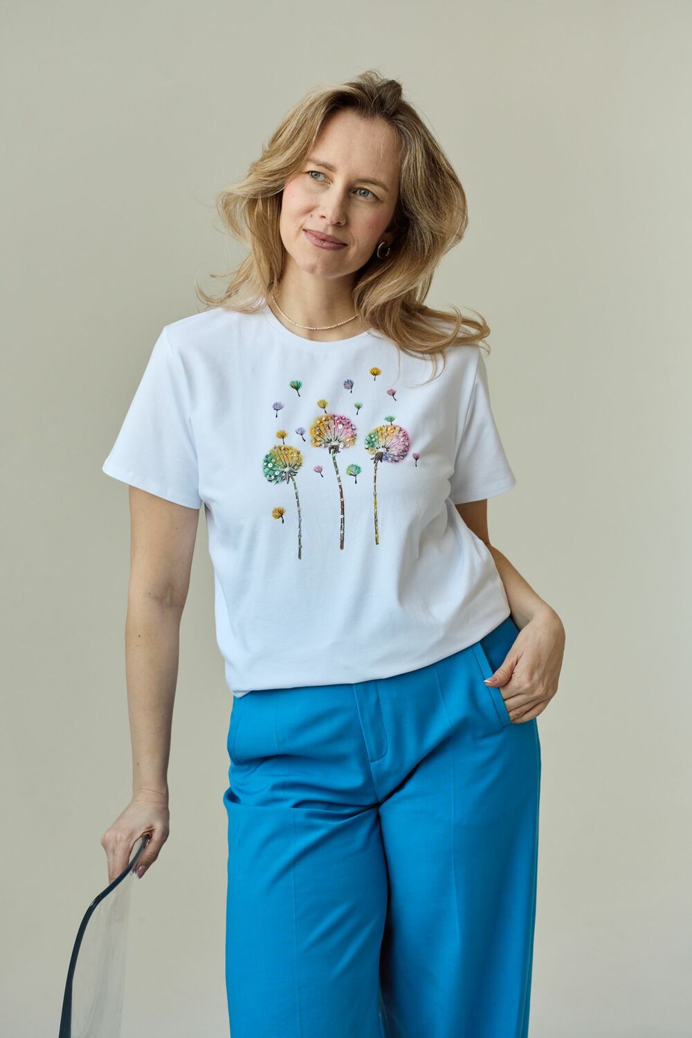 Футболка одуванчики