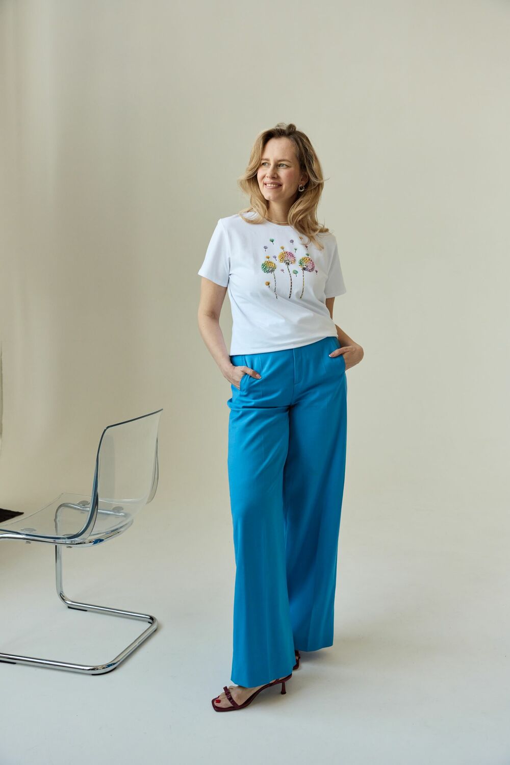 Футболка одуванчики