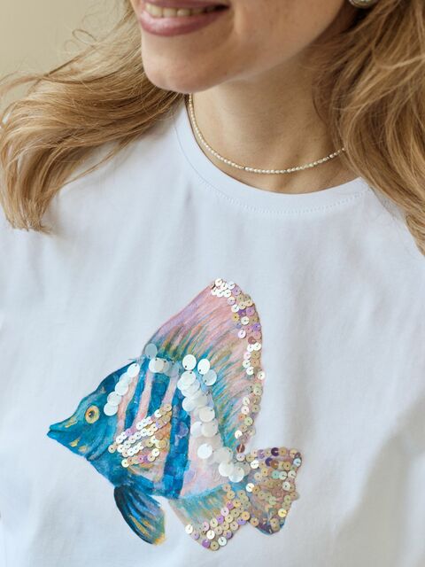 Футболка рыба