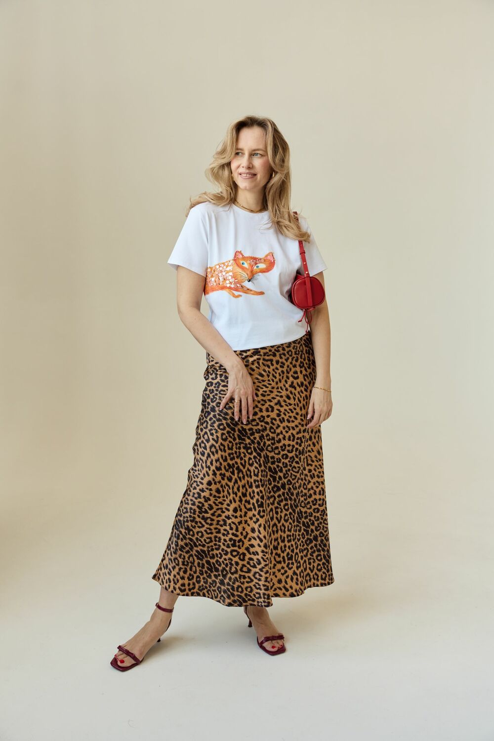 Футболка с лисой