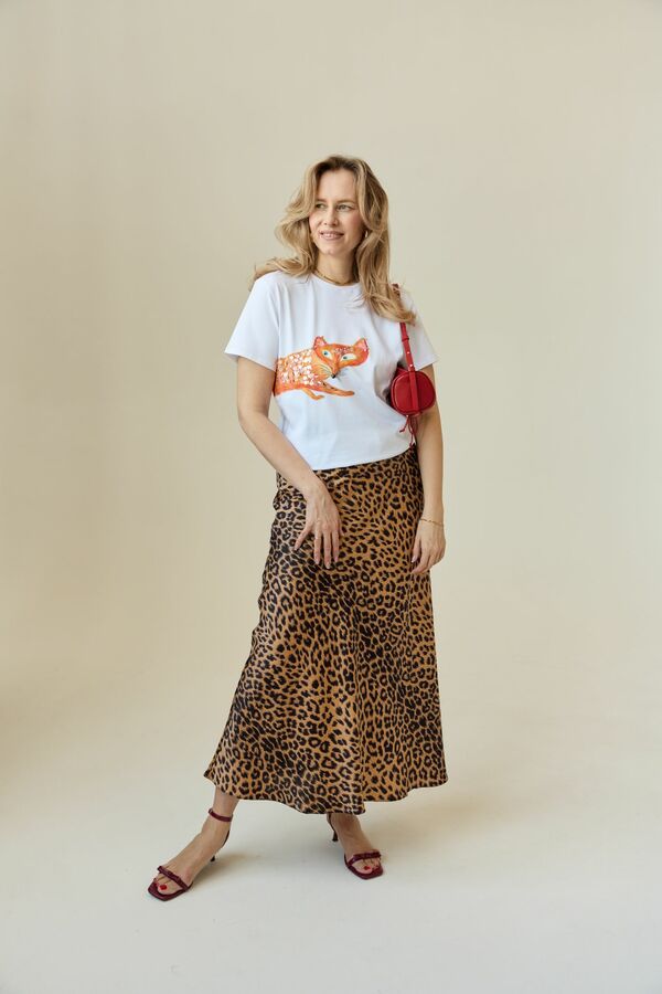 Футболка с лисой