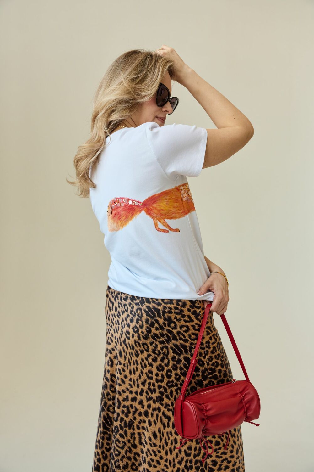 Футболка с лисой