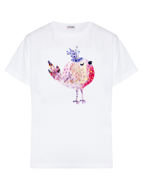 Футболка кокетка