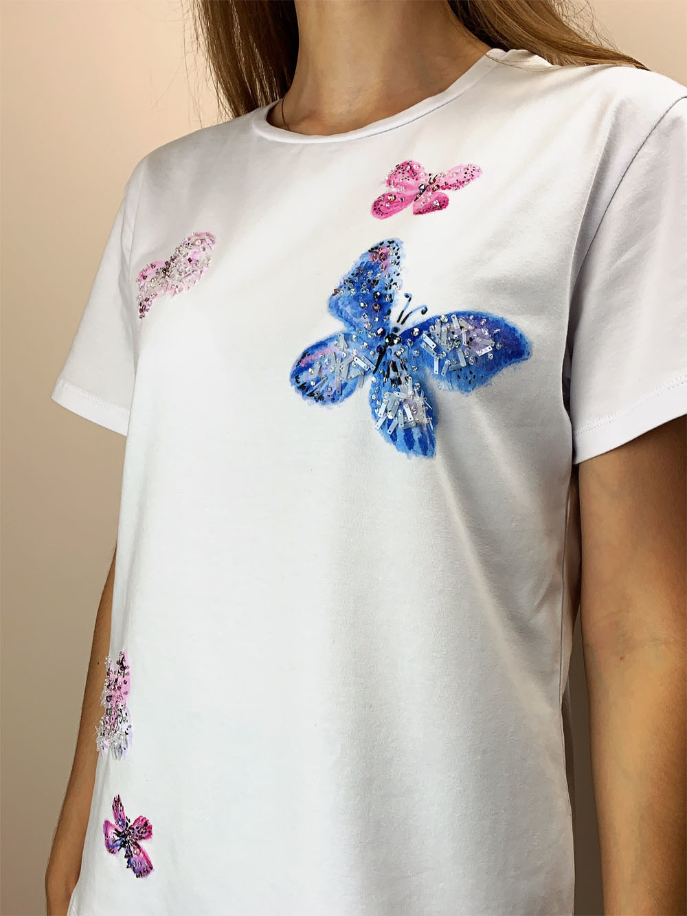 Футболка бабочки