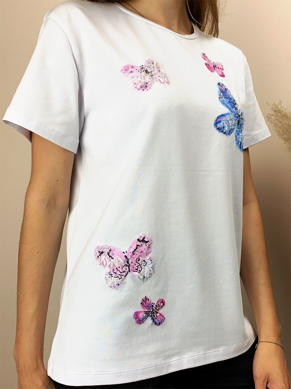 Футболка бабочки
