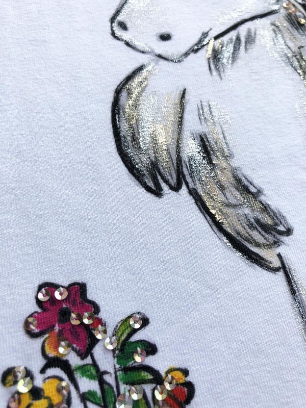 Футболка коровка