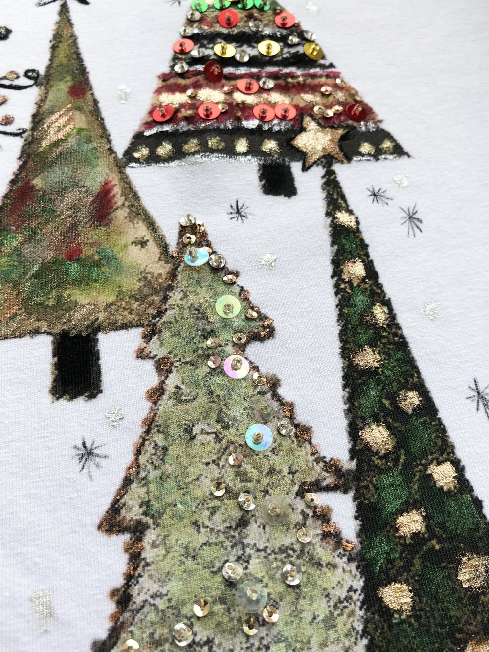 Футболка елки новогодние