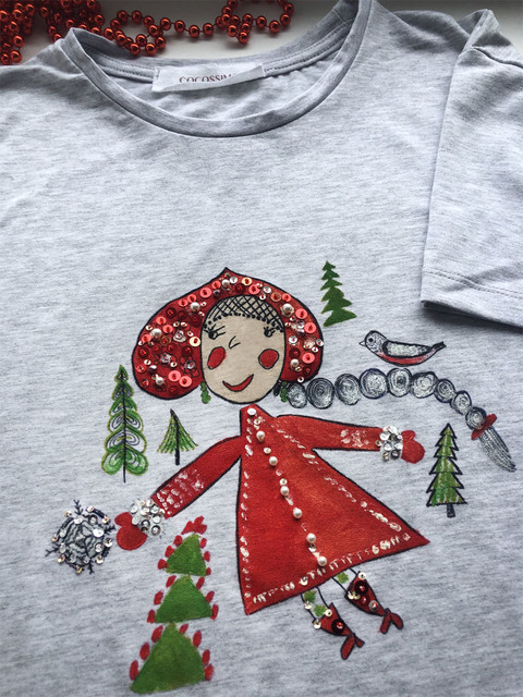 Снегурочка меланж