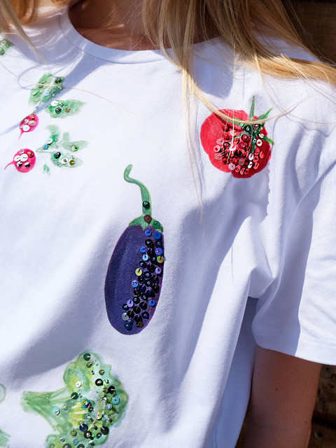 Футболка овощи