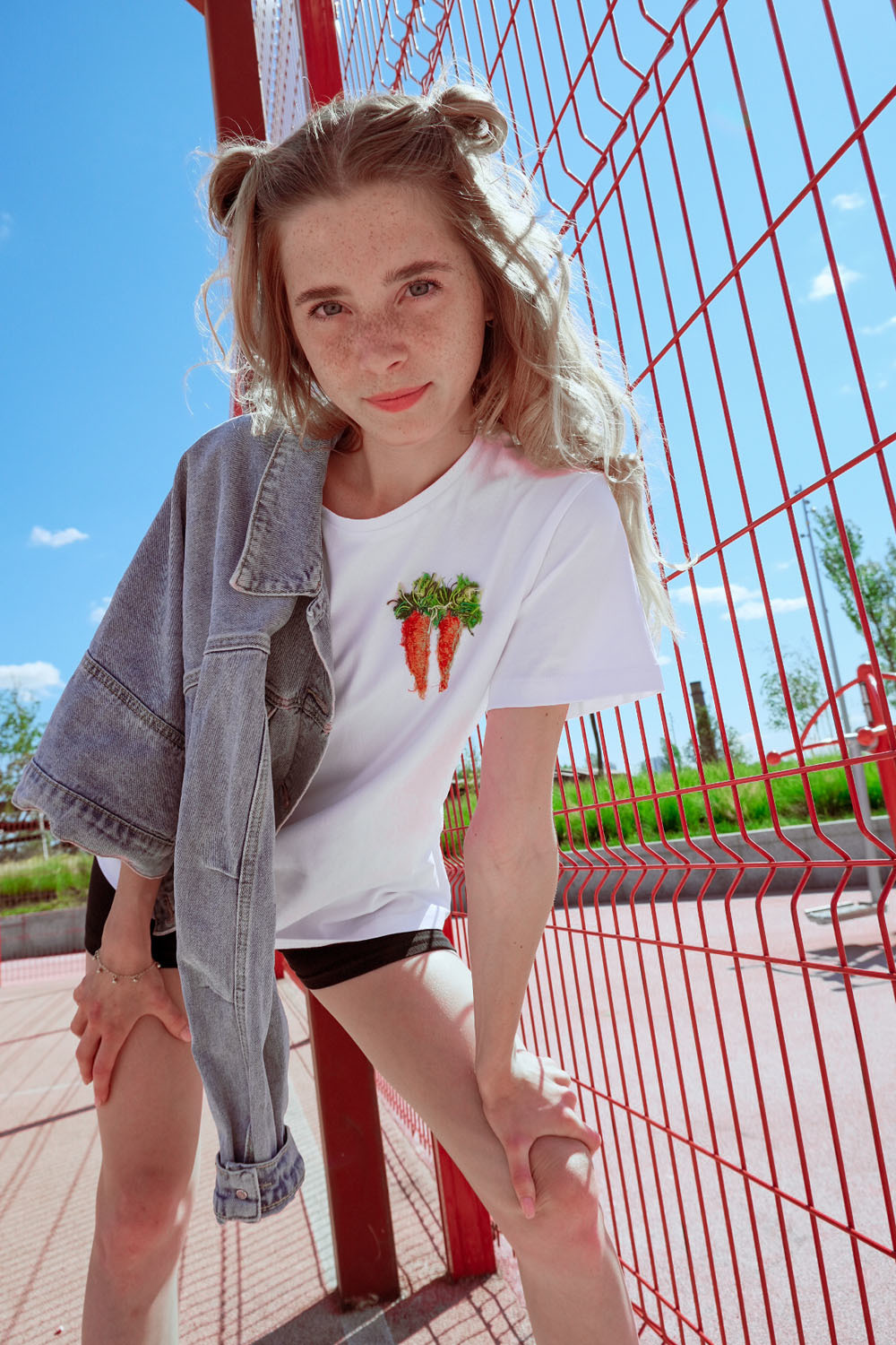 Футболка морковки